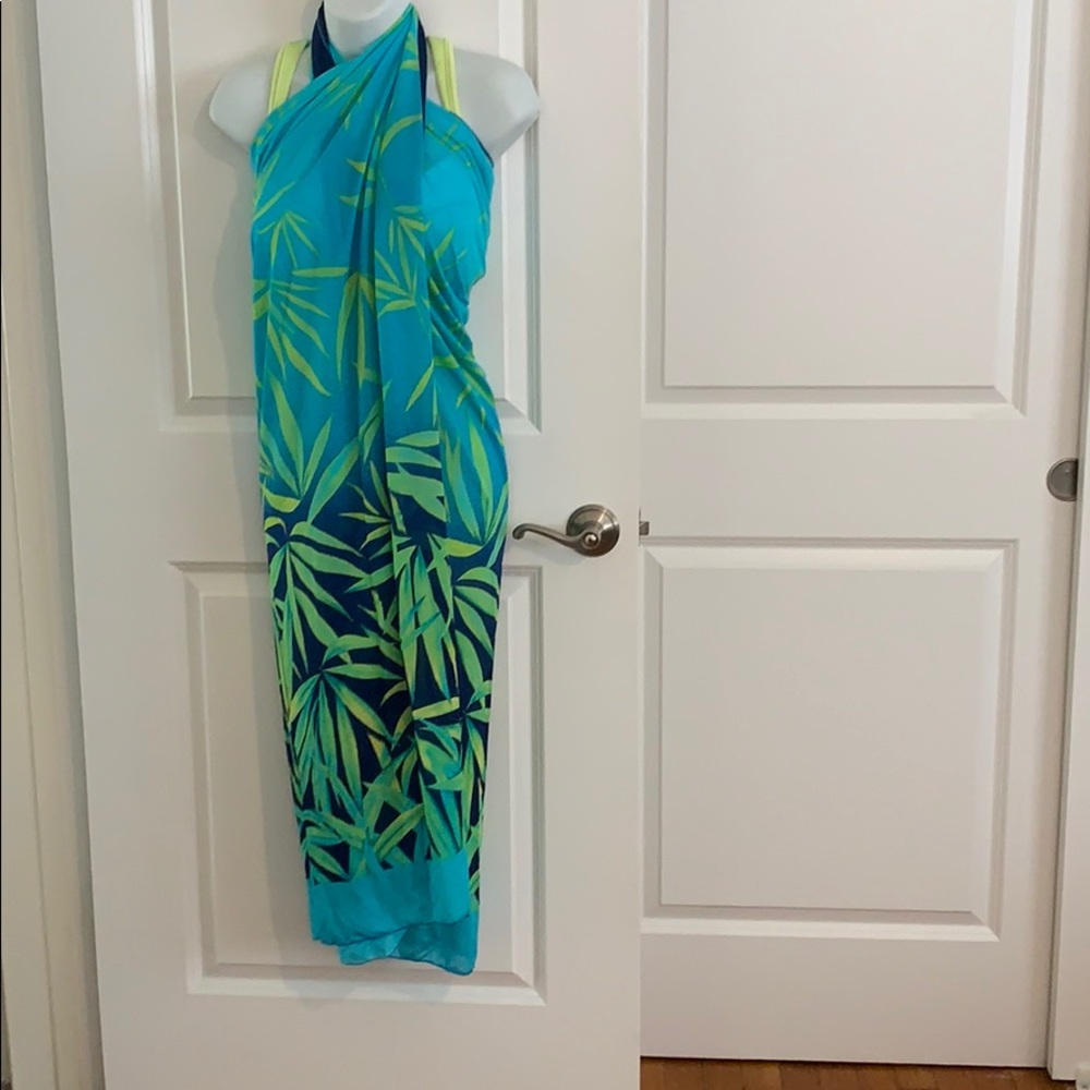 Silky sarong in ocean colors by Speedo